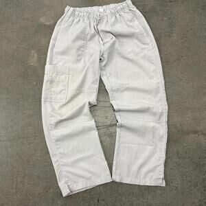 Vintage Grey Baggy Nylon Pants Size Medium